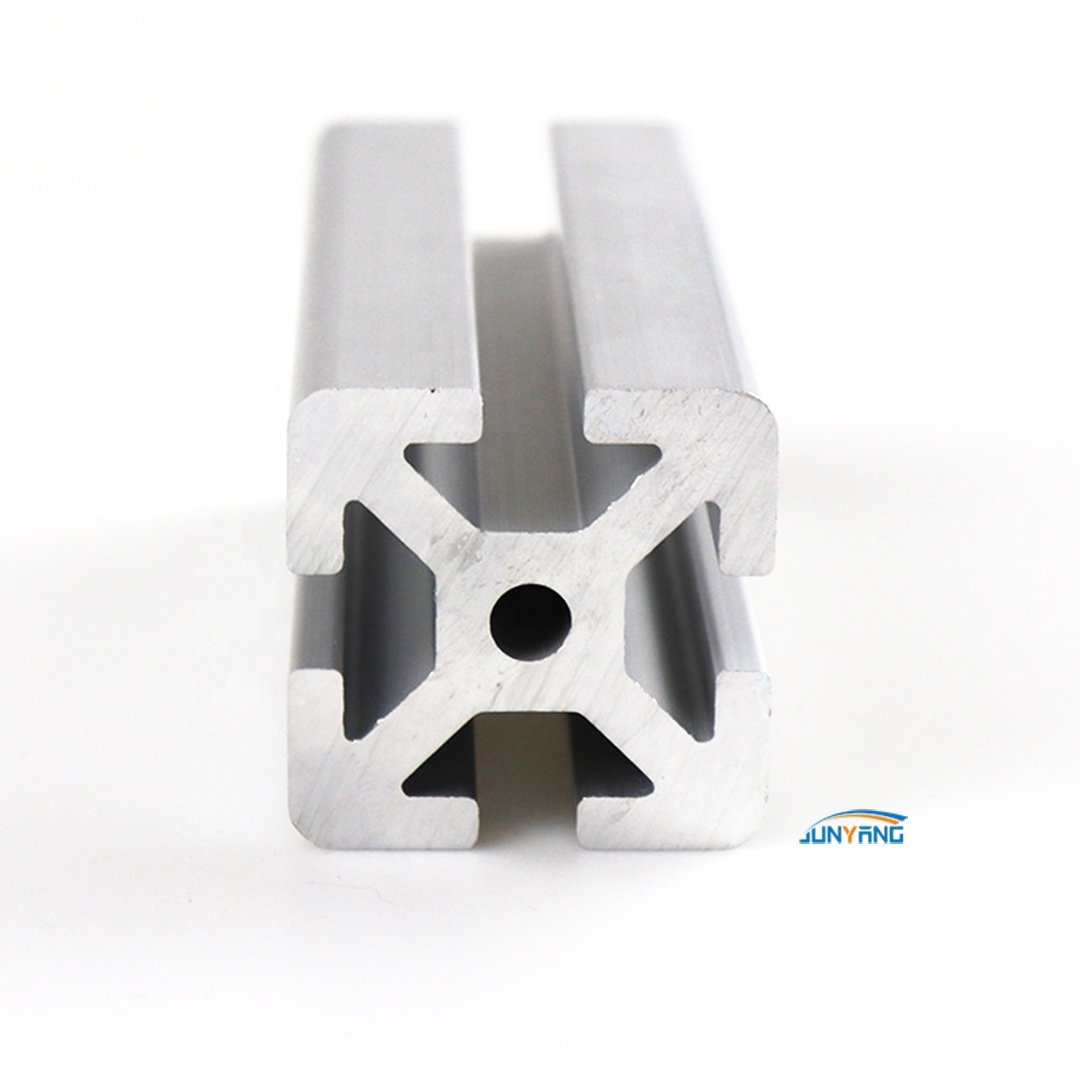 Custom DIY 2525 Industrial Aluminum Profile Hardware Silver Anodized Aluminium Profile 2525 for Sim Racing Cockpit Simulator