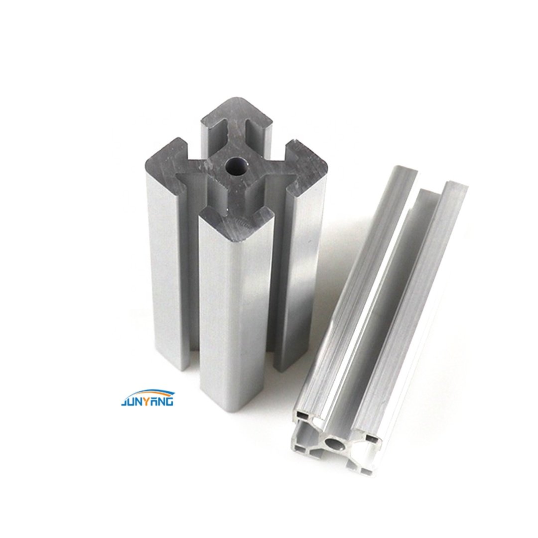 Custom DIY 2525 Industrial Aluminum Profile Hardware Silver Anodized Aluminium Profile 2525 for Sim Racing Cockpit Simulator
