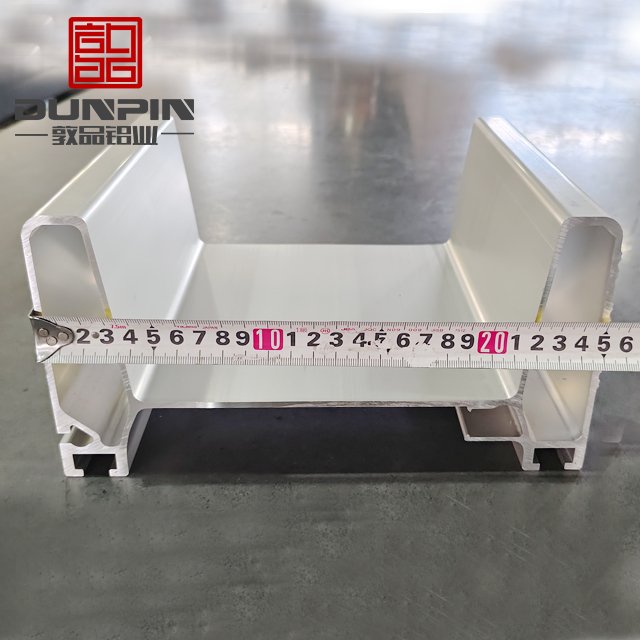 High quality Large Section Aluminium Extrusions custom industrial aluminum profile