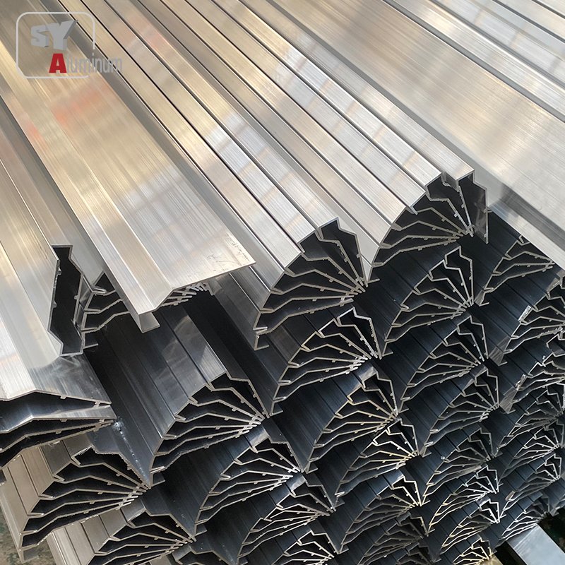 Custom Windows Profile Aluminum Anodized 6000 Series Extrusion Aluminum Profiles