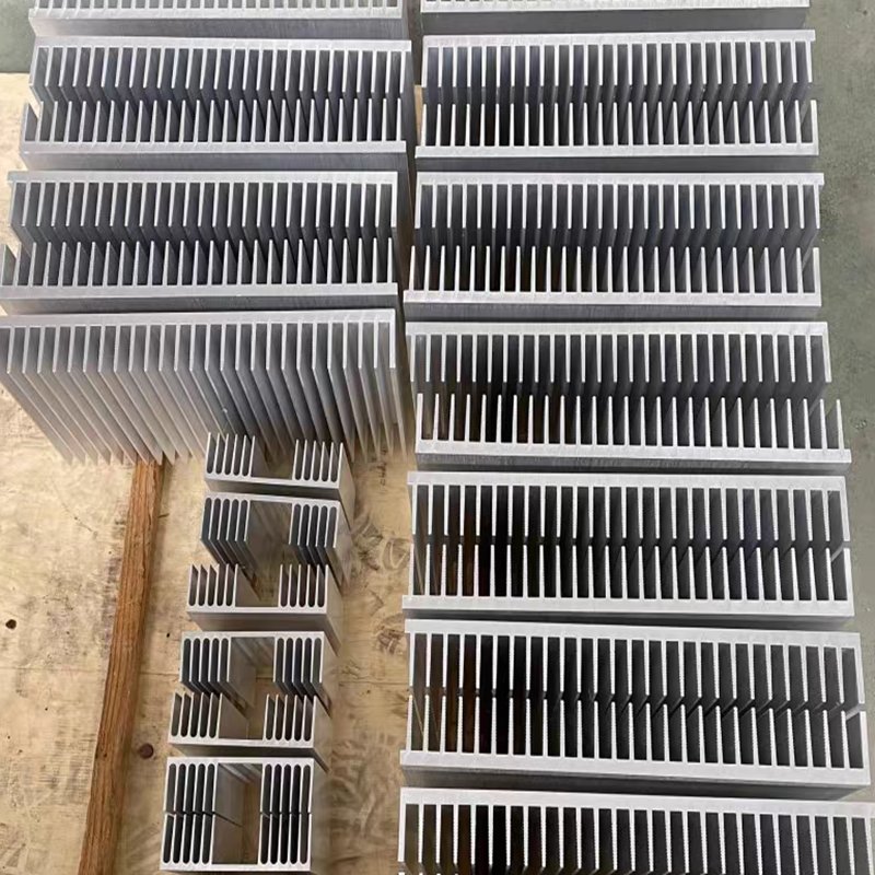 150 mm Custom Led Heat Sink Extruded Aluminum Profile Extrusion heat sink