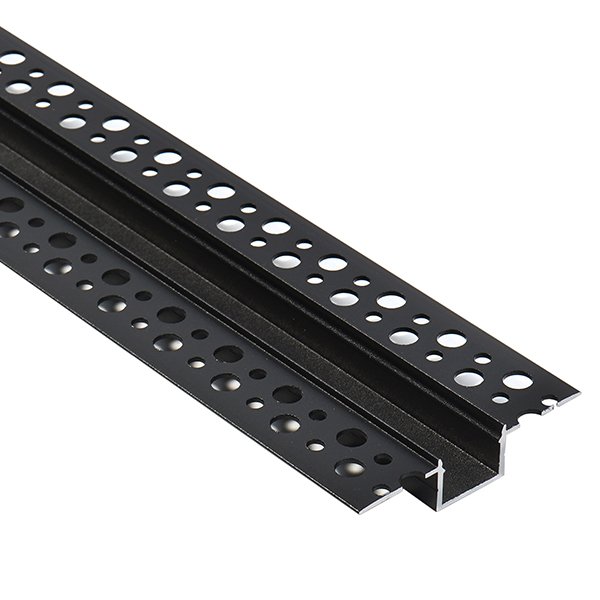 6063-T5 black recessed led aluminum profile for led strips light LED Profile Aluminium Channel for LED Strip