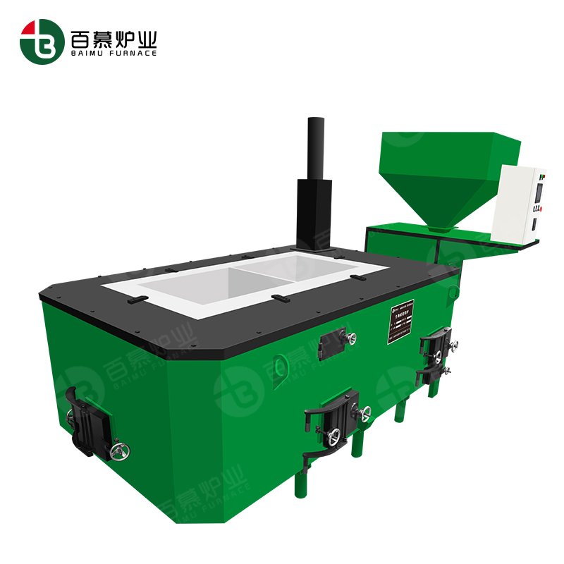 zinc Melting Furnace 100kg 500kg 1T Scrap Metal Melting Zinc Copper Aluminum Melting Furnace Aluminum Ingots Making Machine