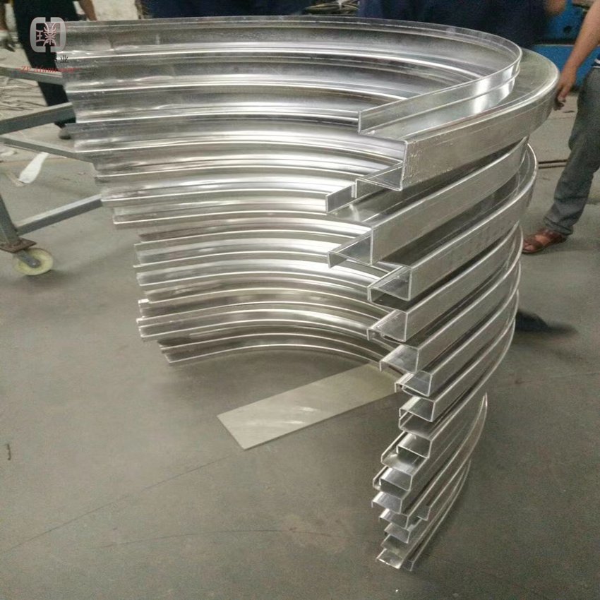 Custom Various Aluminium Frame Extrusion Profile Framing Bending Stamping Processing Shaped Parts Service
