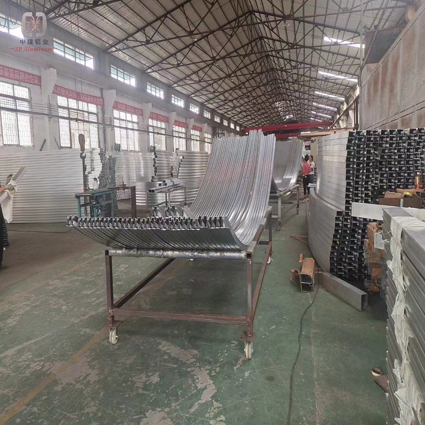 Custom Various Aluminium Frame Extrusion Profile Framing Bending Stamping Processing Shaped Parts Service