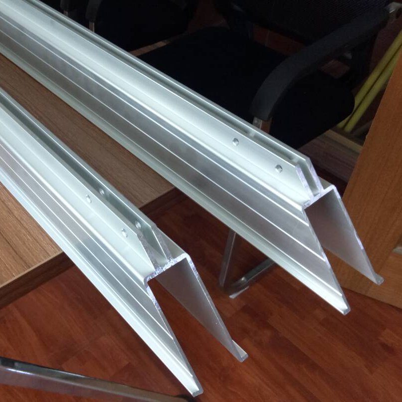6063 Anodized Rail Best Selling Aluminum Extrusion Profile To Keder