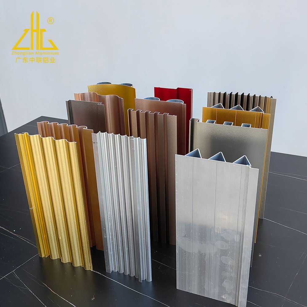 Zhonglina 15-20 Years Guarantee PVDF Coating cladding aluminum Profile for outside Ceiling Decoration