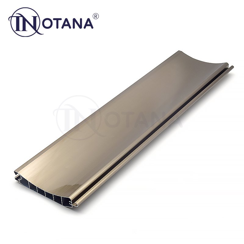 Aluminium shutter for rolling gate factory price extruded aluminium profiles support for support for mold customization