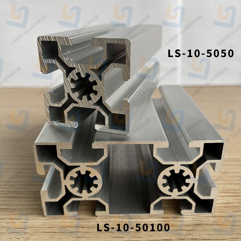 High Quality 6061 6063 Square Shapes Aluminium Extrusions Profiles Extruded Aluminum Frame