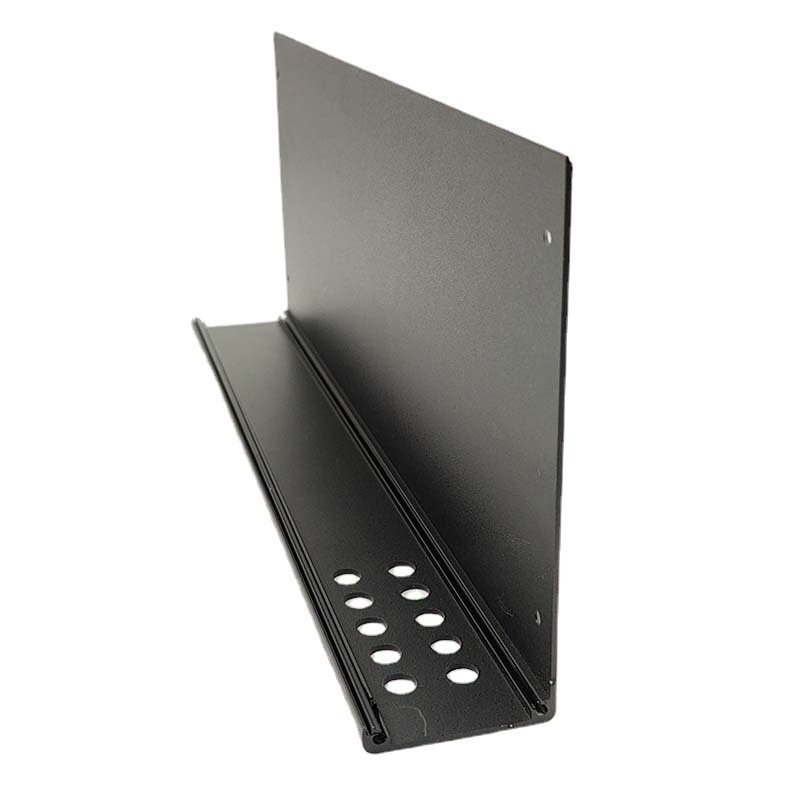 Customized Aluminum Extrusion Heat Sink with Black Anodized Finish for Thermal Management