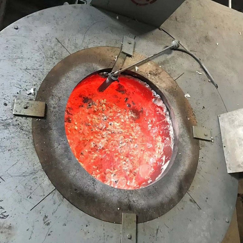 Tilting aluminum melting crucible furnace tilting aluminum melting crucible furnace electric crucible furnace metal melting oven