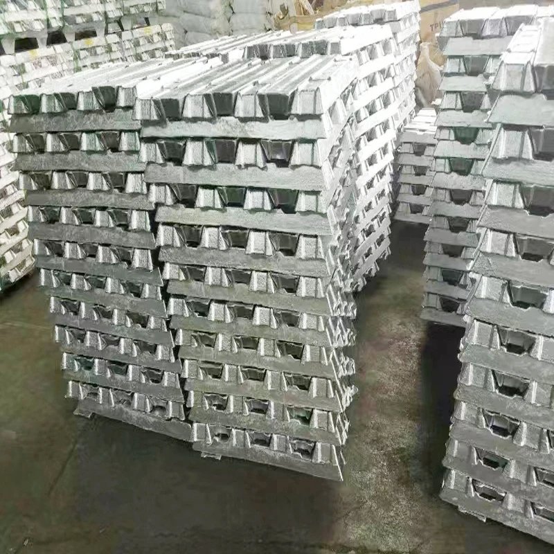 Aluminium Ingot 99.99 Purity High Grade Aluminium Ingots A8 25kg Bulk Packing Ec Grade Aluminium Ingots