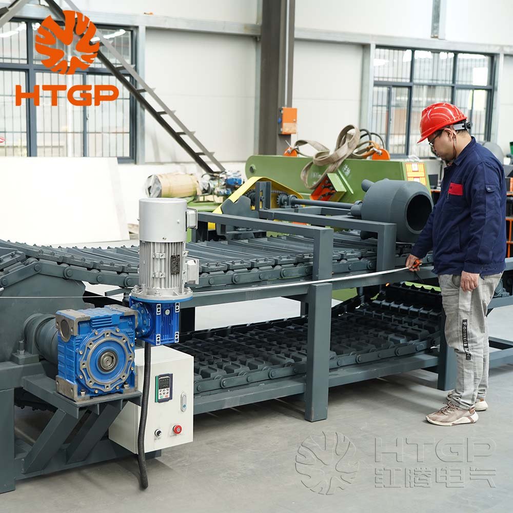 factory waste aluminum cans recycling melting gas furnace into aluminum ingot making production line machine