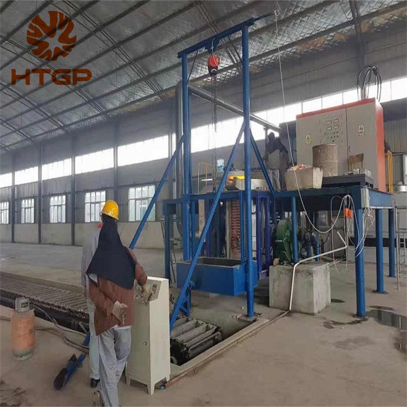 factory waste aluminum cans recycling melting gas furnace into aluminum ingot making production line machine