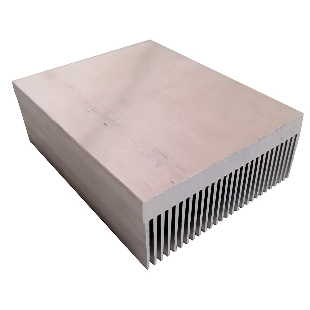 6000 Series Aluminum Profile Heat Sink 78(W)*33(H)*100(L)mm Extruded Heatsink