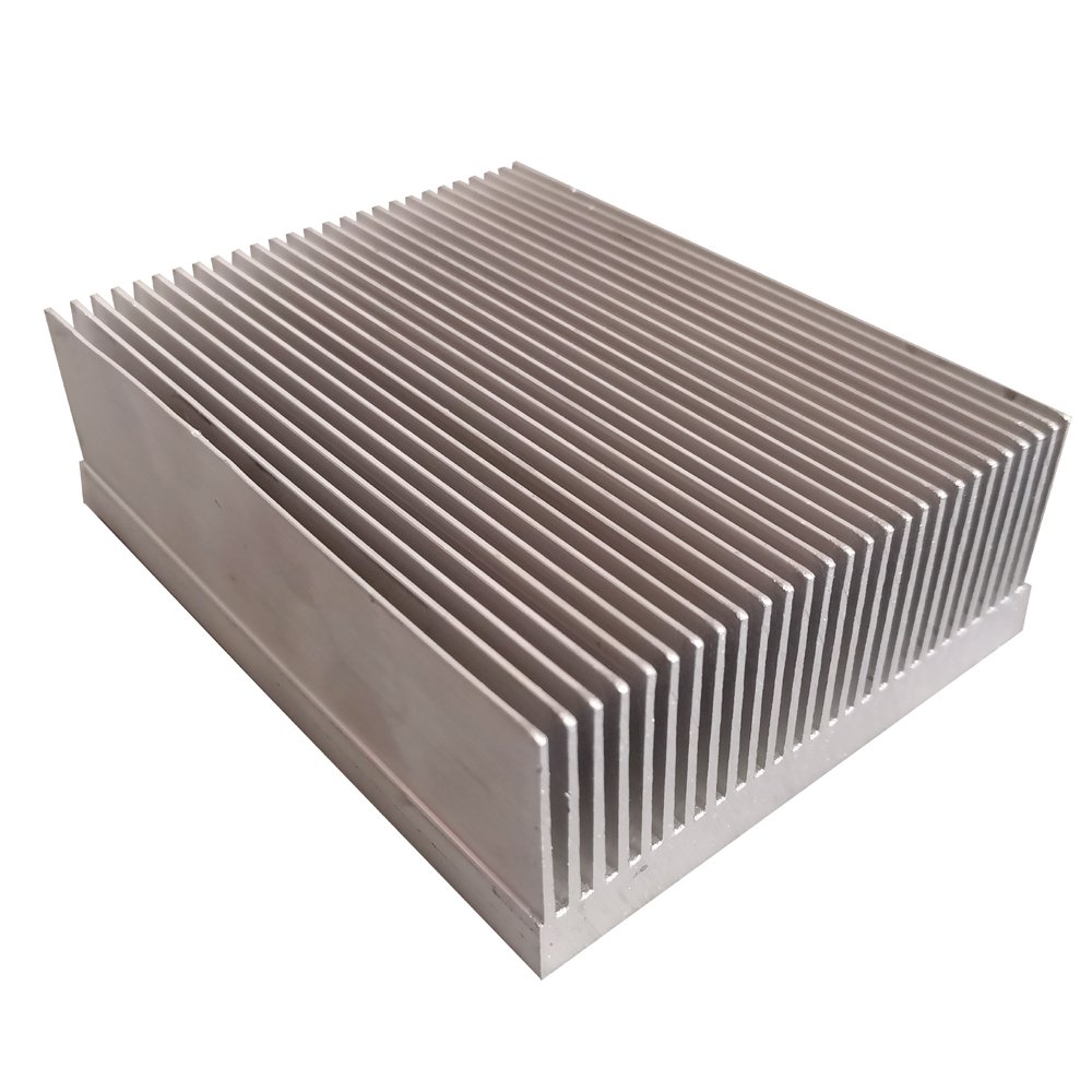6000 Series Aluminum Profile Heat Sink 78(W)*33(H)*100(L)mm Extruded Heatsink
