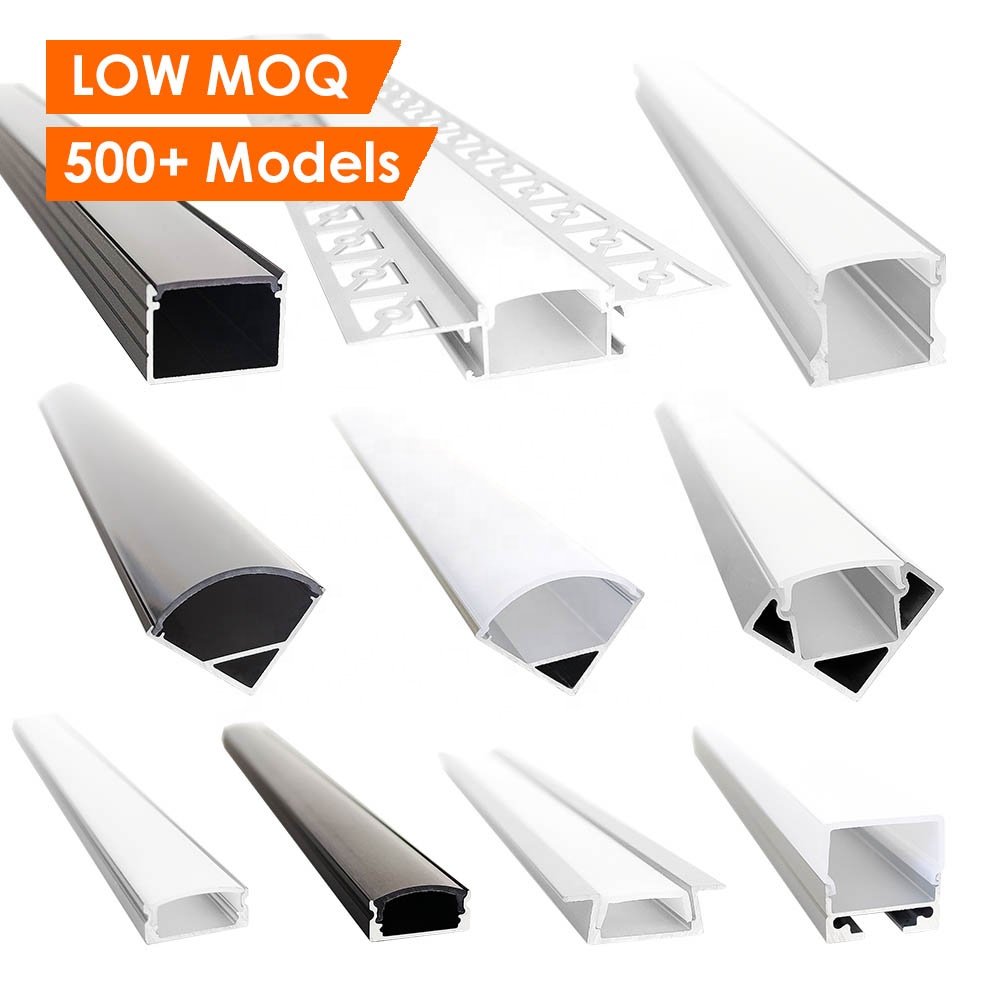 Alu LED Profile 1m 2m 3 meter Recessed LED Strip Light Aluminum Profile Ceiling