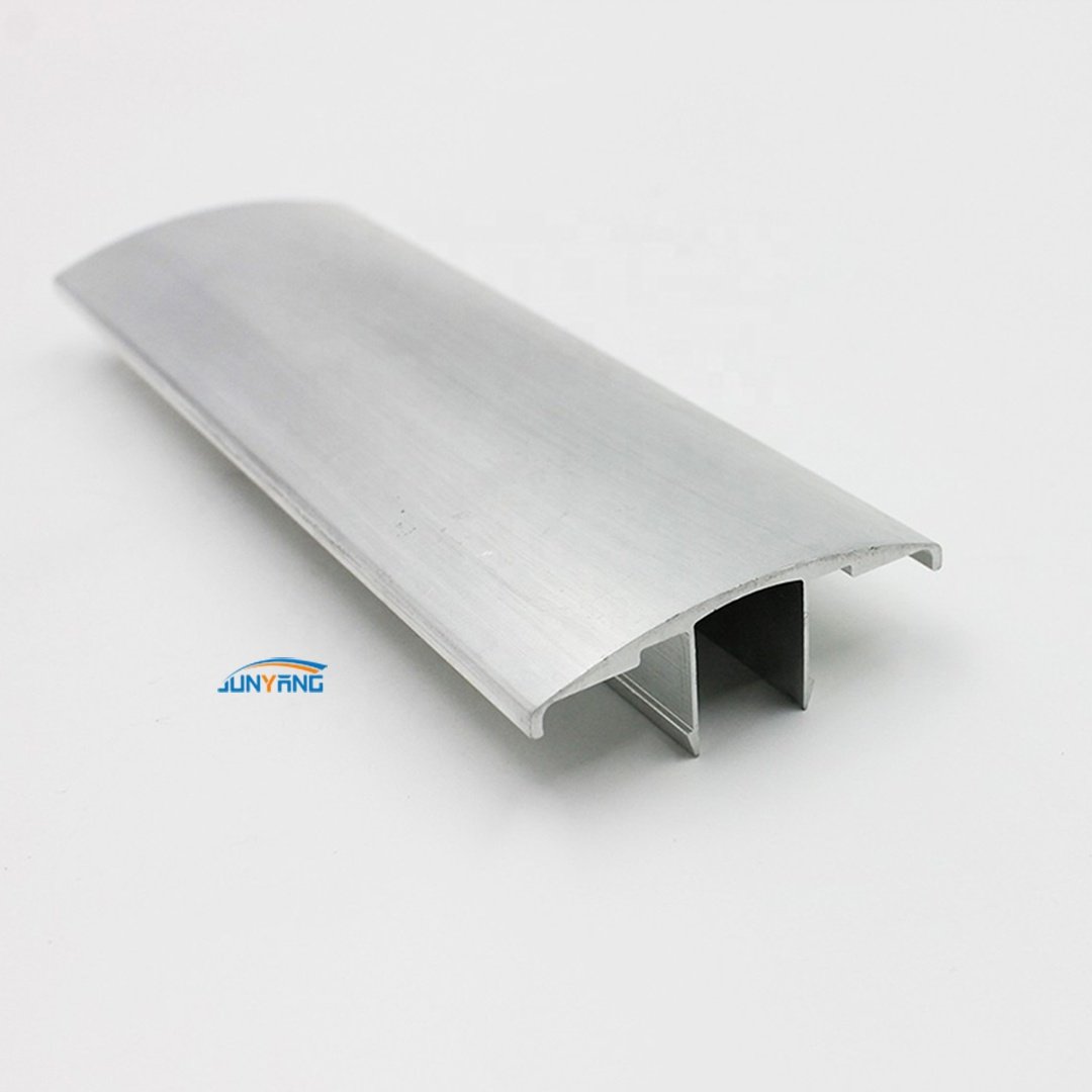 6061 T6 Custom Aluminum Alloy U-groove Anodized Aluminium Track Profile Track Chute Extruded Aluminum Profiles