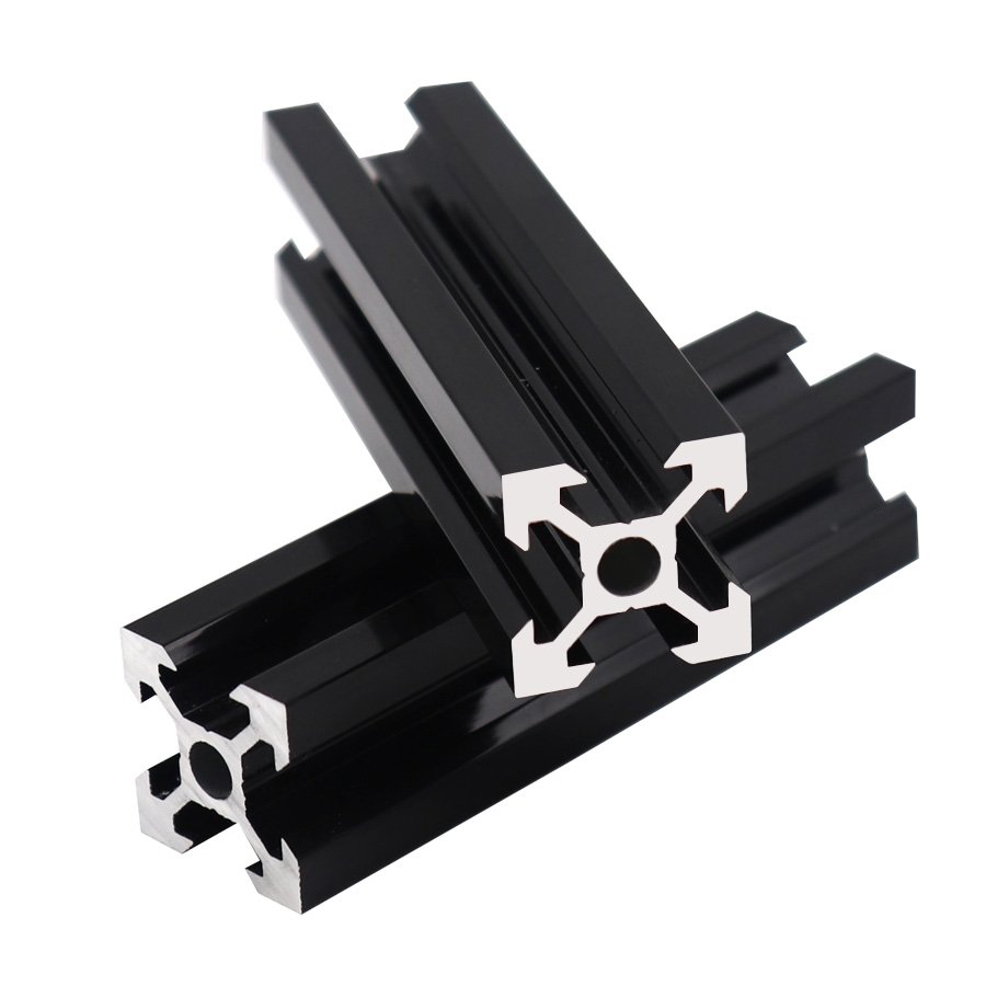 3D Printer CNC Machining Part Industry Aluminum Profiles 2020 European Standard 6063 Anodized V Slot T Slot 20 Extrusion Profile
