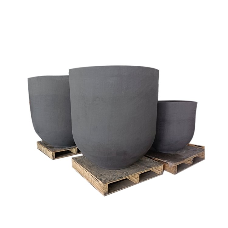 300kg High Heats Graphite Clay Crucible for Melting Non-ferrous Metal