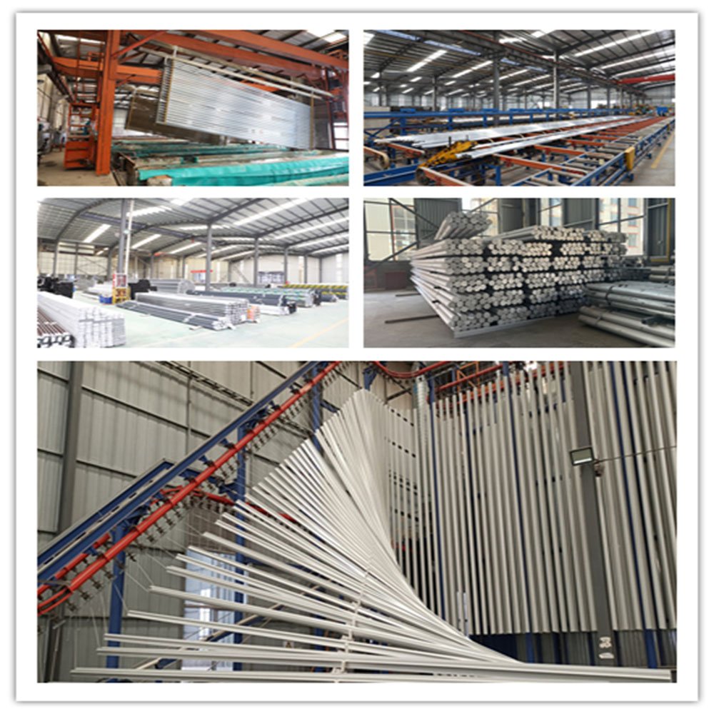 Hot selling product 2024 dimming 6063 aluminum material mega enfold 500 aluminum ingot a7 glass railing