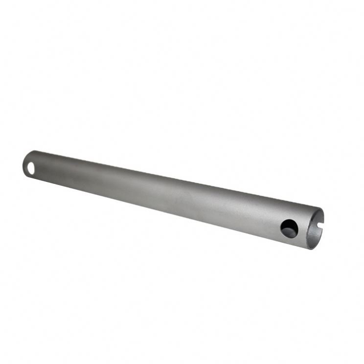 6060 6063 6061 CNC Machining Aluminum Tube With Thread And Hole Profile