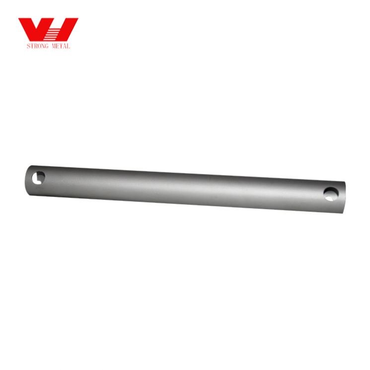 6060 6063 6061 CNC Machining Aluminum Tube With Thread And Hole Profile