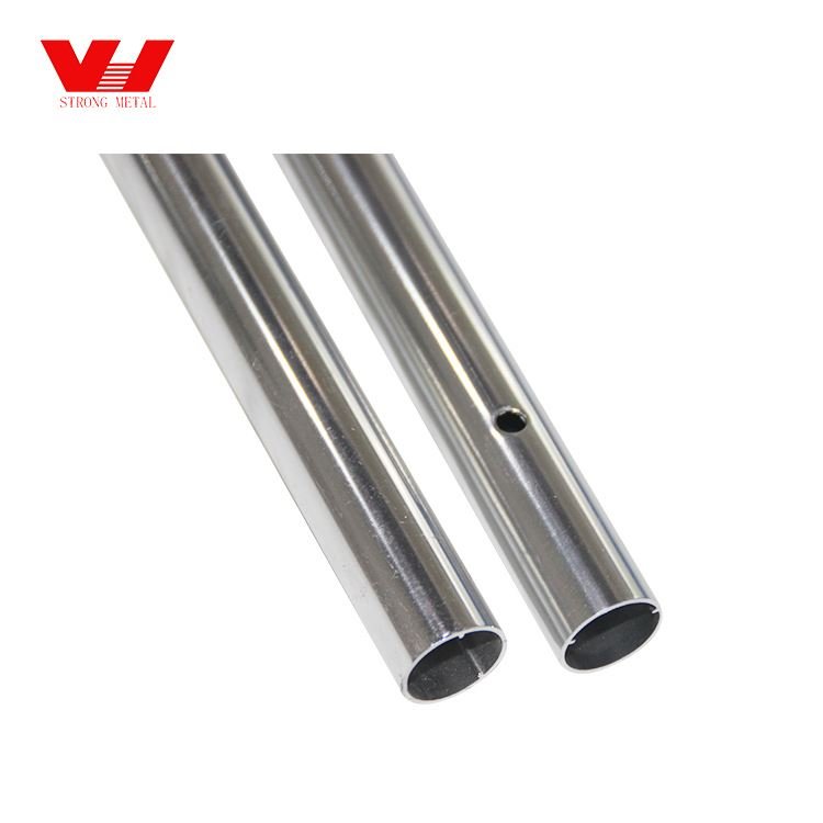 6060 6063 6061 CNC Machining Aluminum Tube With Thread And Hole Profile