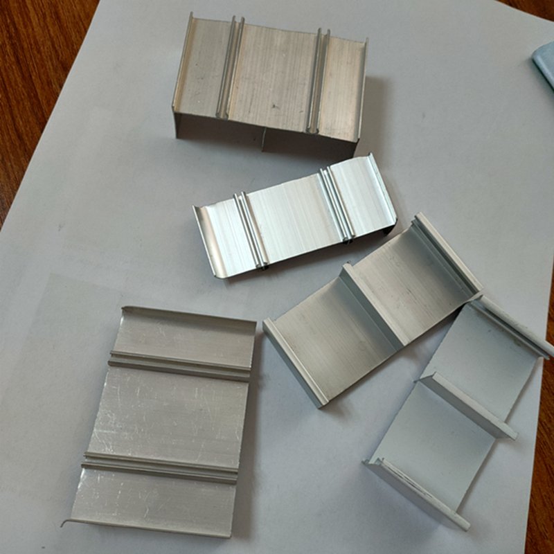 Custom 1005 5052 6082 material special shape channel aluminum profiles CNC aluminum structural frame