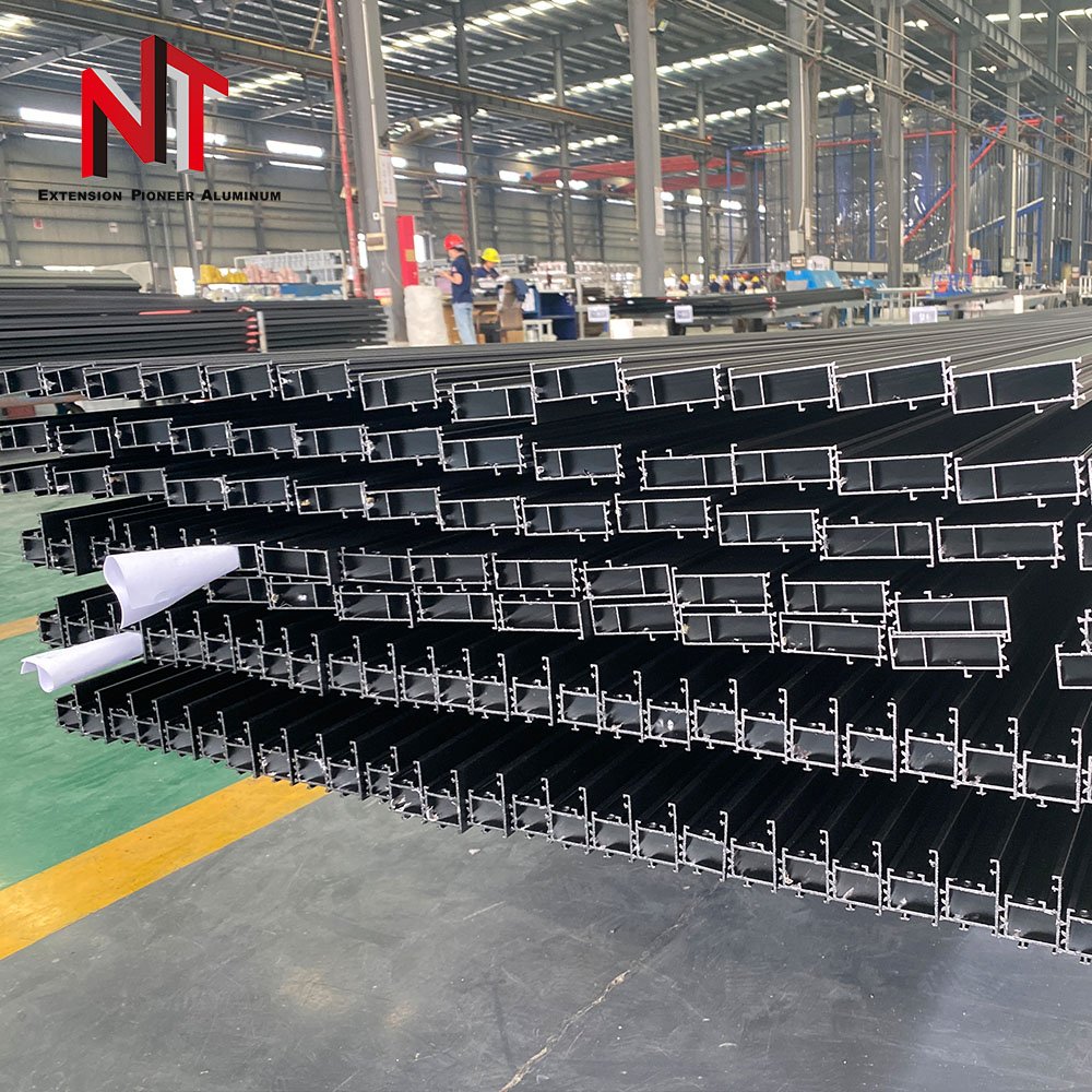 NT 8S aluminium workshop horizontal powder coating alloy casement profile aluminum profile for door window