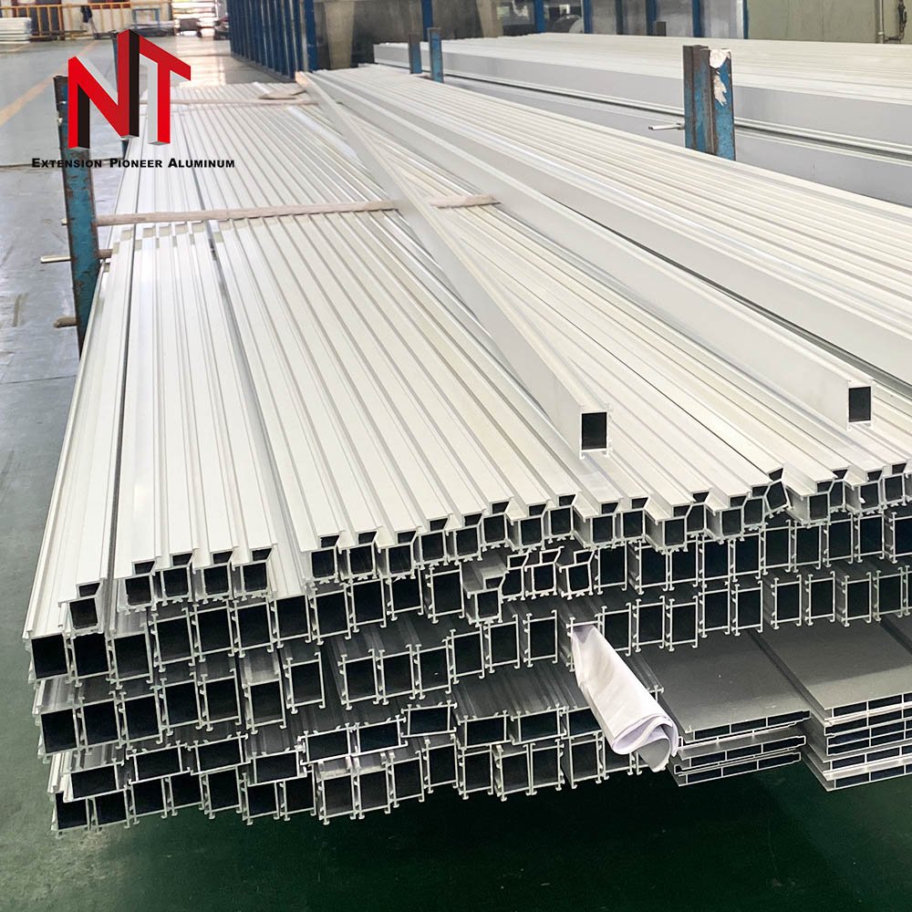 NT 8S aluminium workshop horizontal powder coating alloy casement profile aluminum profile for door window
