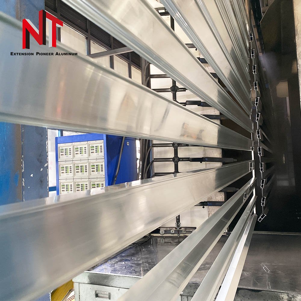 NT 8S aluminium workshop horizontal powder coating alloy casement profile aluminum profile for door window