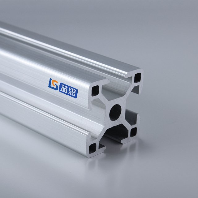 Custom 30x30 anodized 6063 t5 extruded black industrial aluminum profiles with best price