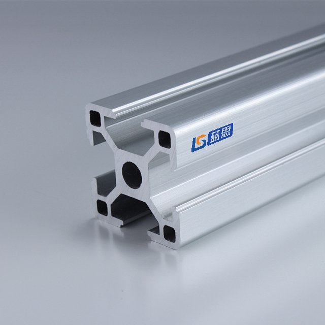 Custom 30x30 anodized 6063 t5 extruded black industrial aluminum profiles with best price