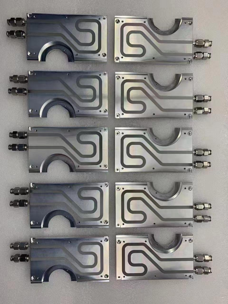 aluminum plate convection aluminum profile Cooling and heat sink dissipation water cooling plate