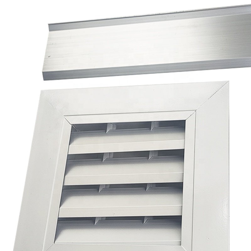 Free Sample Custom 6063-T5 Extruded Wing Anodized Aluminum Profile For Louver Blade