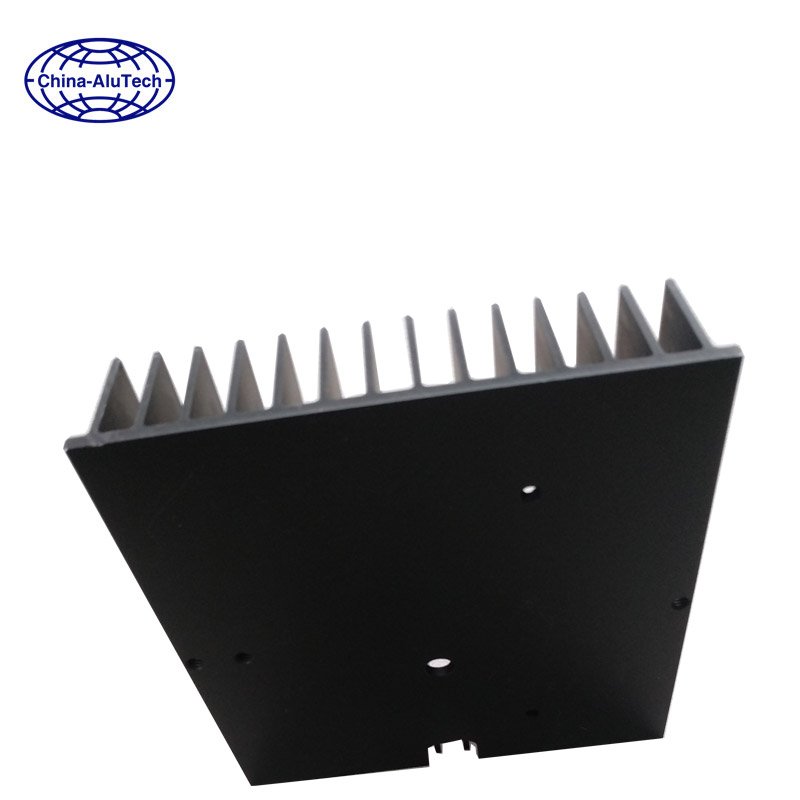 machine for aluminium heat sink profiles oxidation anodized radiator industrial aluminium extrusion profile manufacture supplier