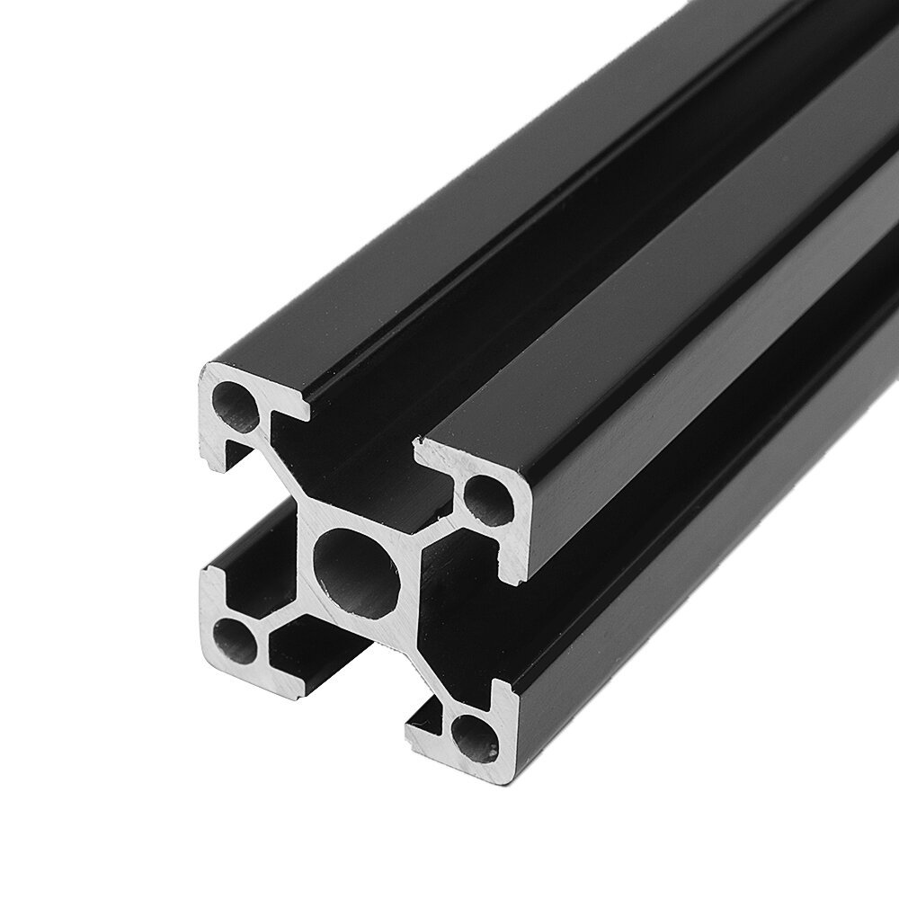 factory supply black European standard aluminum extrusion 4040 T slot with 6063 alloy