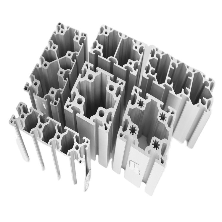factory supply black European standard aluminum extrusion 4040 T slot with 6063 alloy