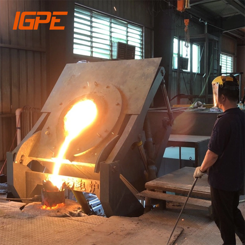 Customized supply of copper ingot, aluminum ingot making machine induction melting furnace automatic casting mold