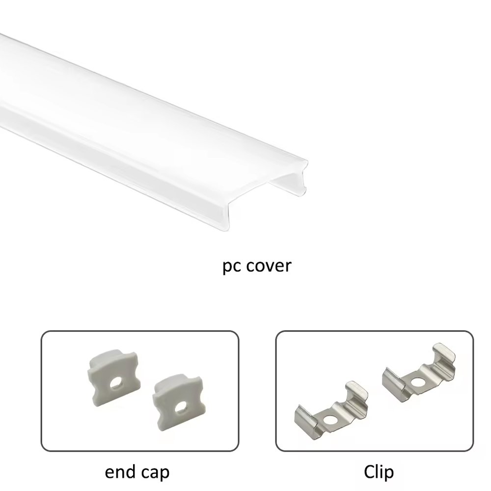 Alu Led Profiles 32*15MM PC Cover Strip Light Alloy Led Aluminum Profile