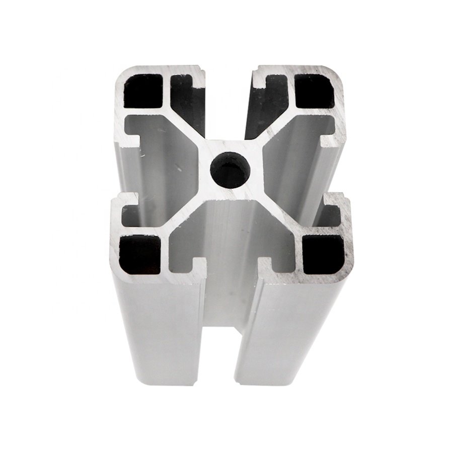 Price Industrial 40x40 T Slot Profile 6063 Aluminium Section Extrusion Manufacturer 4040 Anodized Aluminum T3-T8