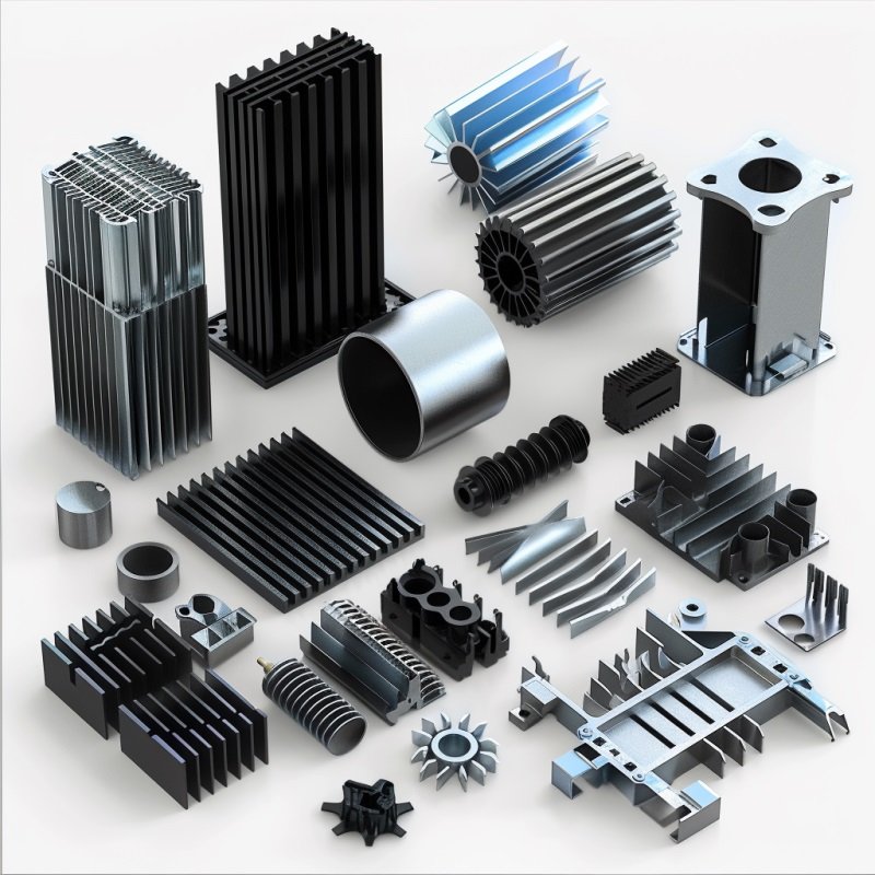 Extrusion Aluminium Profile 6061 Sheet Coil Led Factory Heatsink Led Aluminum Profiles Custom All Kinds Of Profile Aluminum