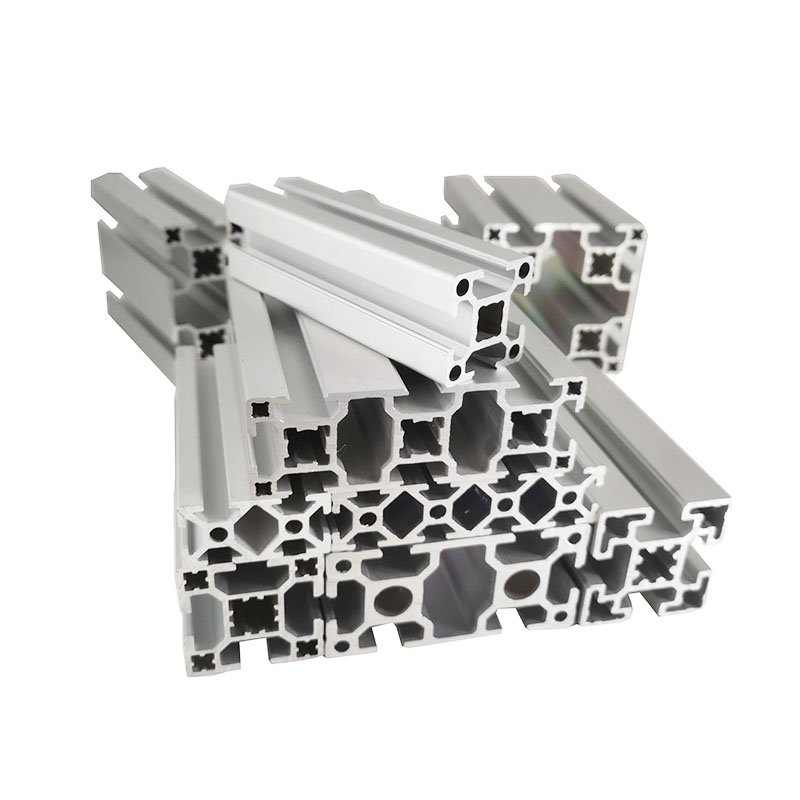 6063 t5 extruded Heavy duty t-slot t slot industrial aluminum profile system