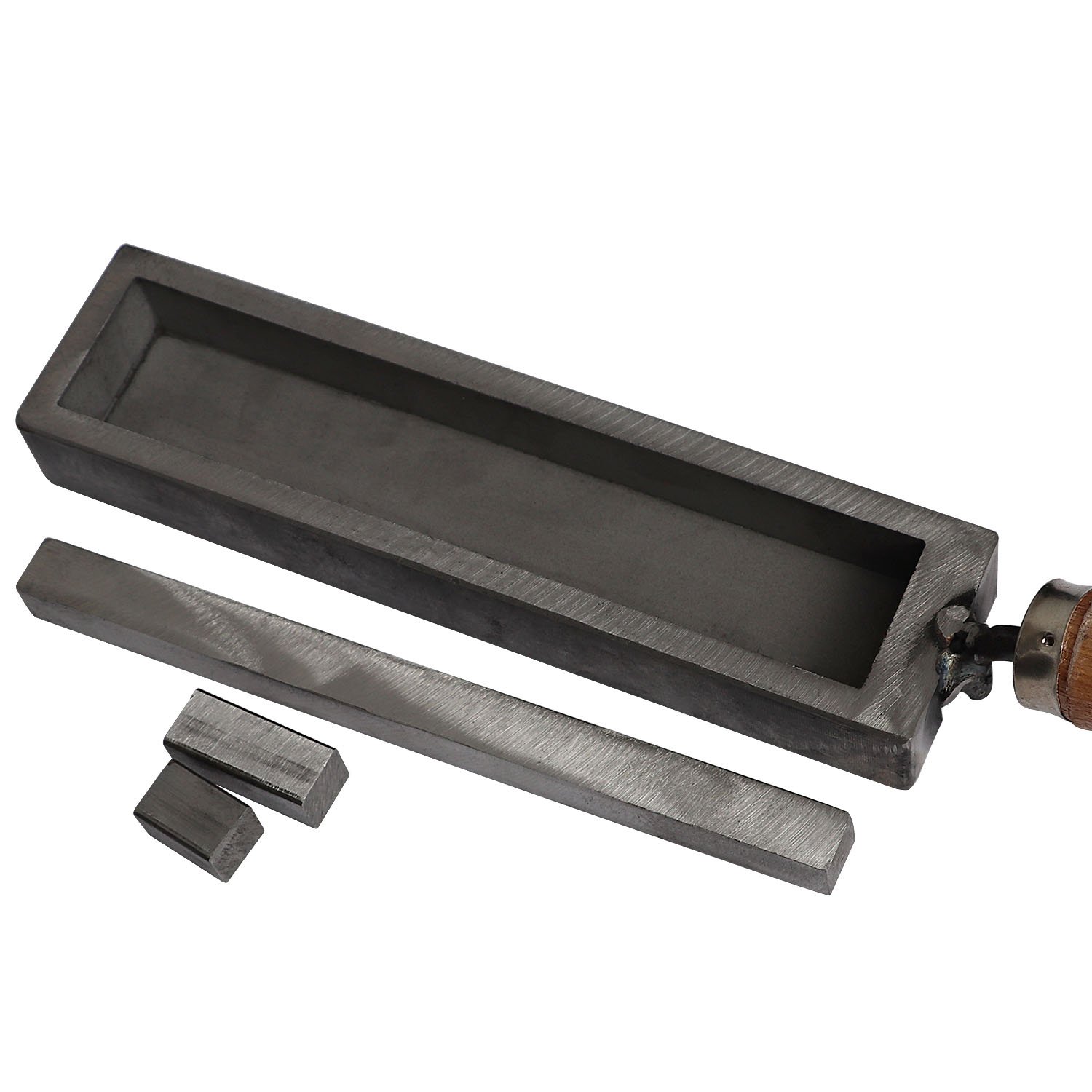 Mould Gold Casting Ingot Crucible Mold for Melting Casting Refining Gold Silver Metal Aluminum Copper Brass