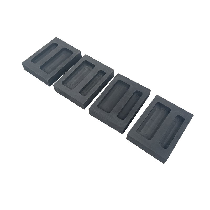 Graphite molds for precious metal molding gold and silver ingots graphite molds