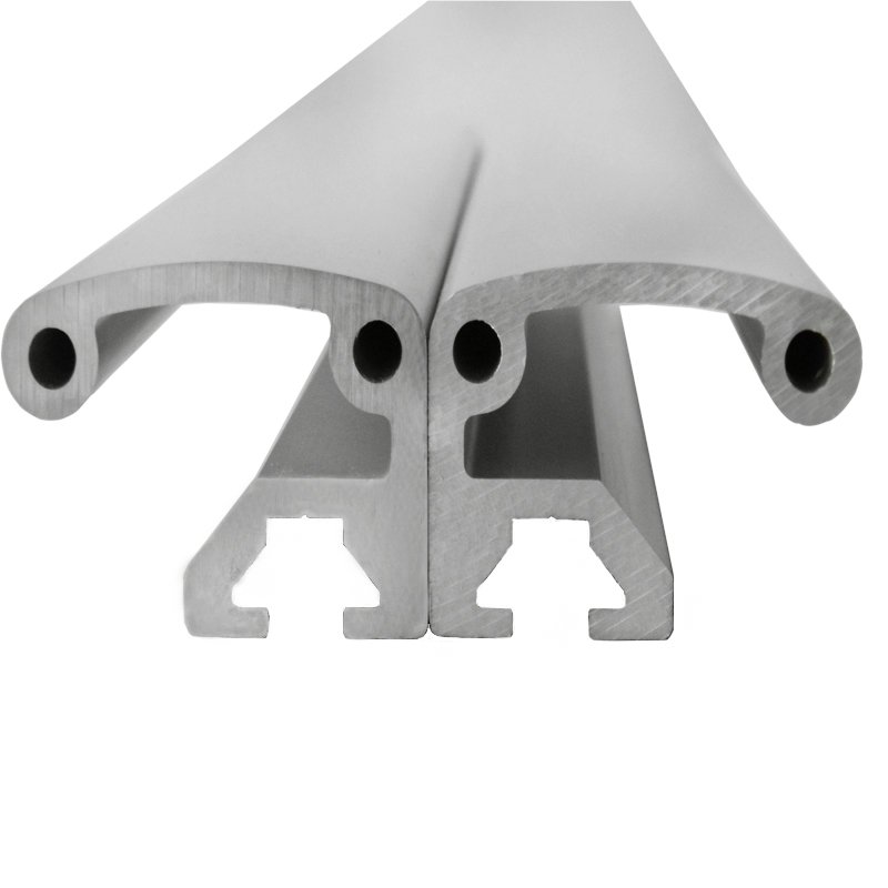 China supplier 6063 aluminium extrusion caravan awning rail keder track profiles