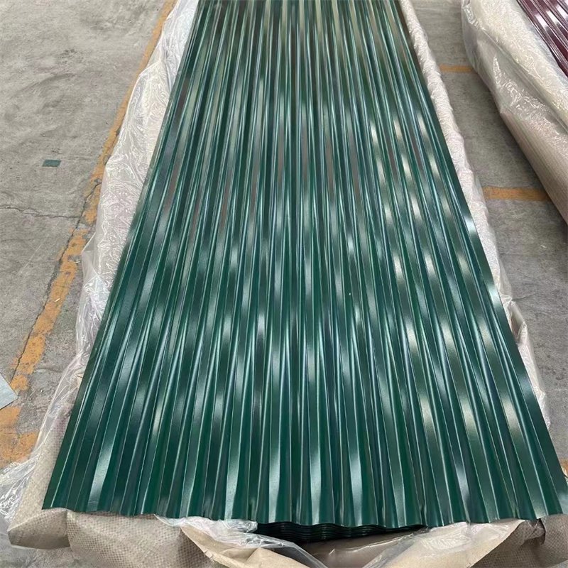 Ral color aluminum metal roof tile ppal Corrugated aluminum Roofing Profile Sheet pre-coated metal roof panel