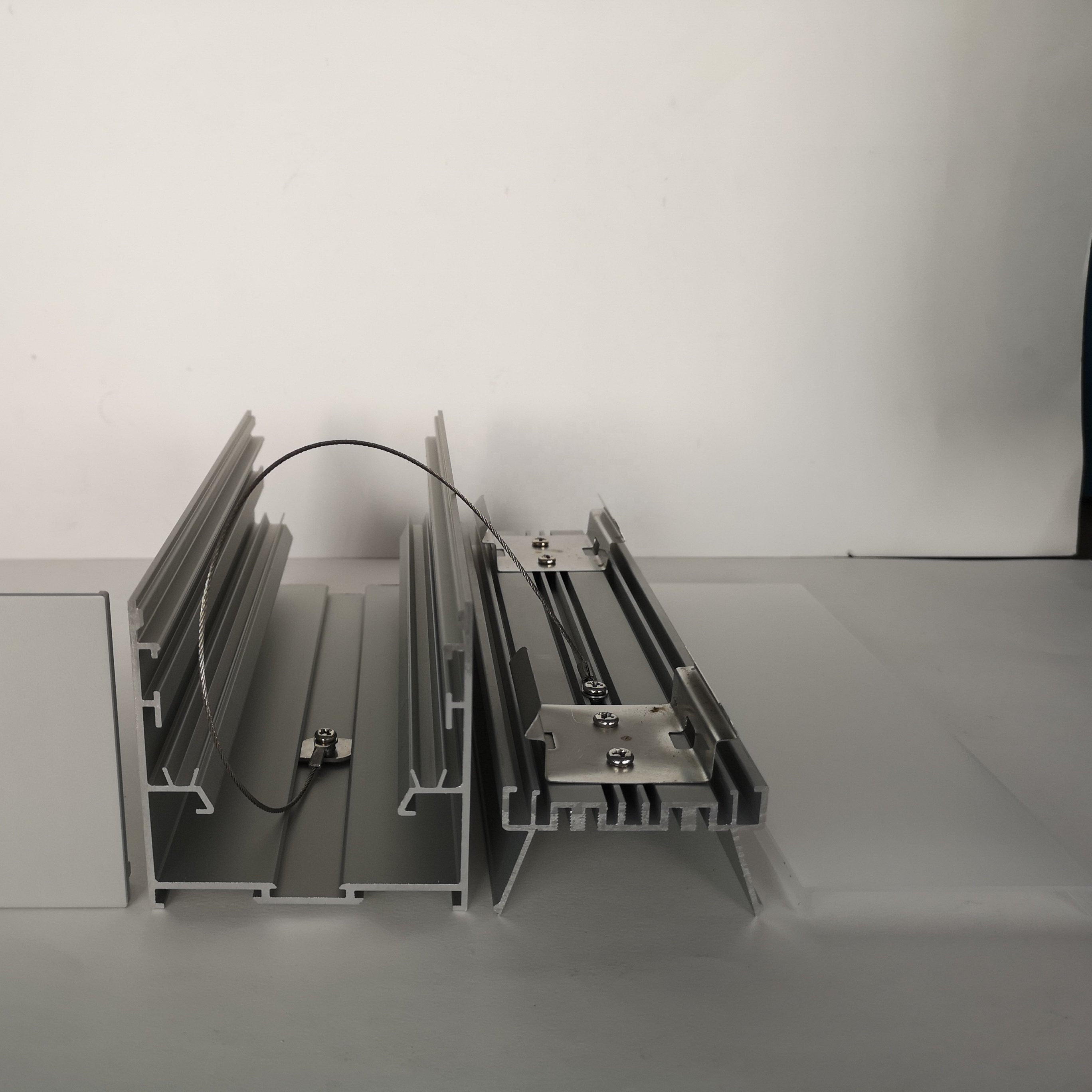 Square U channel Aluminum Led profile led aluminum Extrusion for LED strip light ceiling light