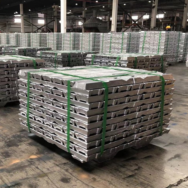 Aluminum Ingots Silver TIA Gray Series Color Pure Package CIF Origin Pallets Grade Price Chemical Product Min Delivery Place
